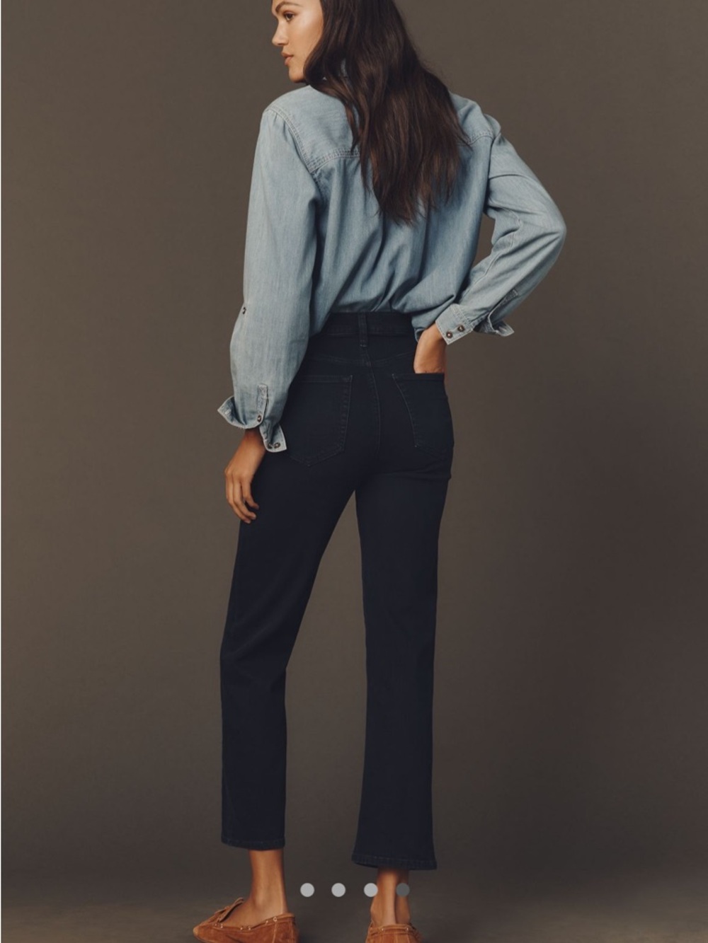 Frame Le Sleek Straight High Rise Straight Leg Jeans $278 - Picture 4 of 10